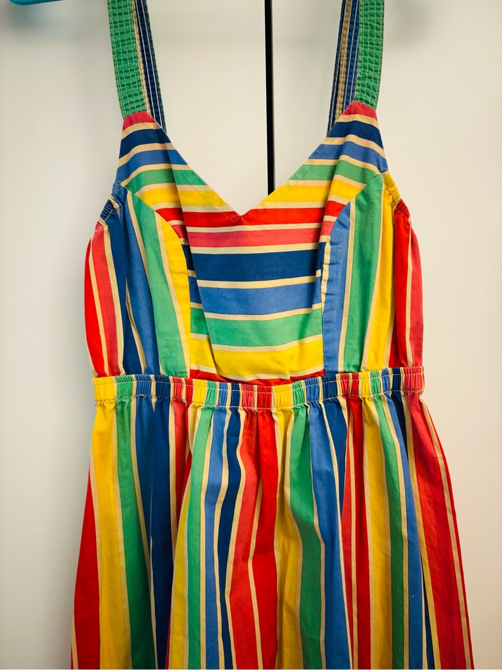 Vintage 70s Rainbow Dress - Picture 3 of 6
